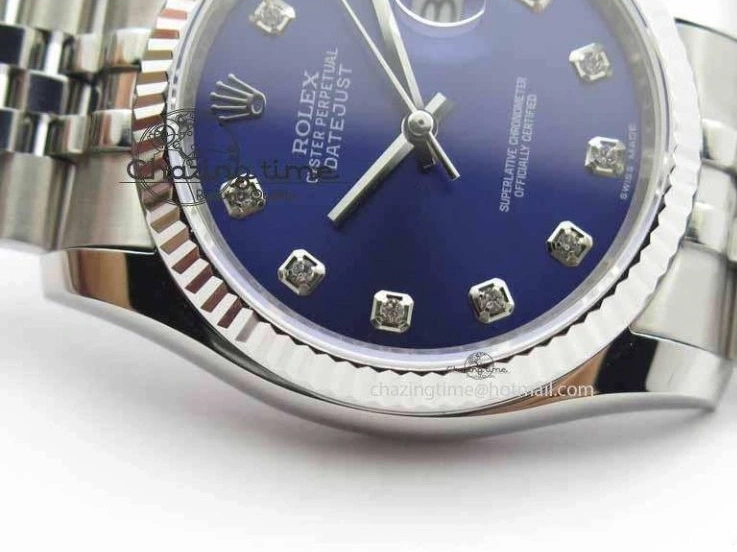 SS Edition Diam BP SS 116234 Dial Blue Markers SA3135 DateJust On Best Bracelet 0310